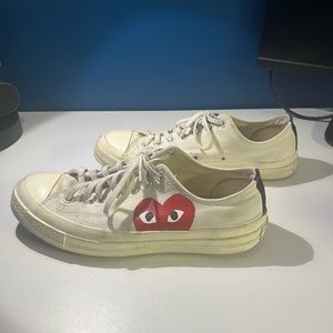 Comme Des Garçons X Converse Low